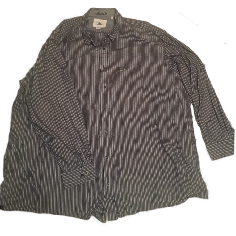 Lacoste striped button down